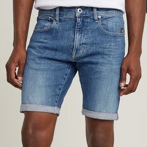 G-Star 3301 Slim Denim Shorts